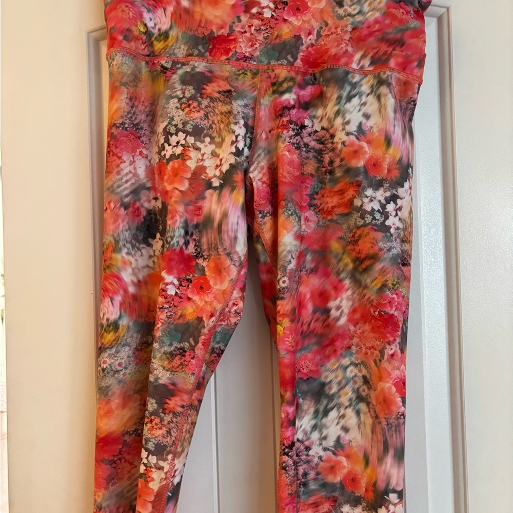 Athleta Vibrant Floral Leggings - Picture 2 of 3